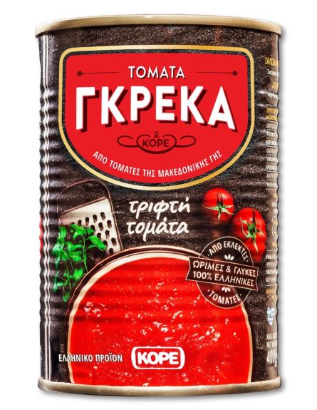 ΓΚΡΕΚΑ ΤΡΙΦΤΗ ΤΟΜΑΤΑ 400gr*24 ΤΕΜ / ΚΙΒ / PAL 60 KIB