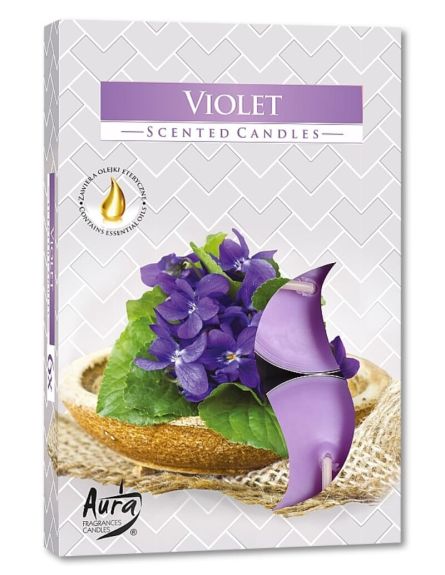 BISPOL ΚΕΡΙ ΡΕΣΩ ΑΡΩΜΑΤΙΚΟ VIOLET 6ΤΕΜ*12/DIS / 4DIS/KIB