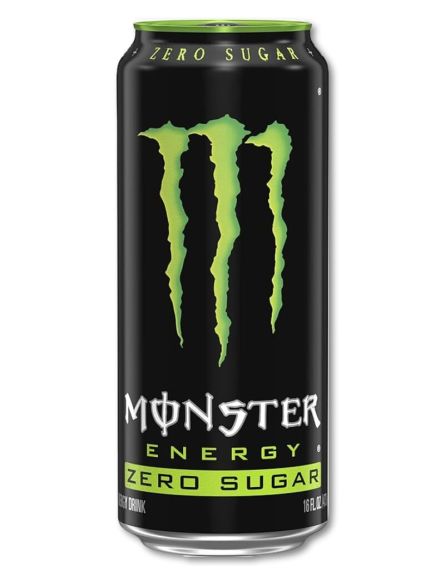 MONSTER ENERGY DRINK ZERO CLASSIC (MAYRO-ΠΡΑΣΙΝΟ) 500ml*24/ L 9KB / PAL 63KB