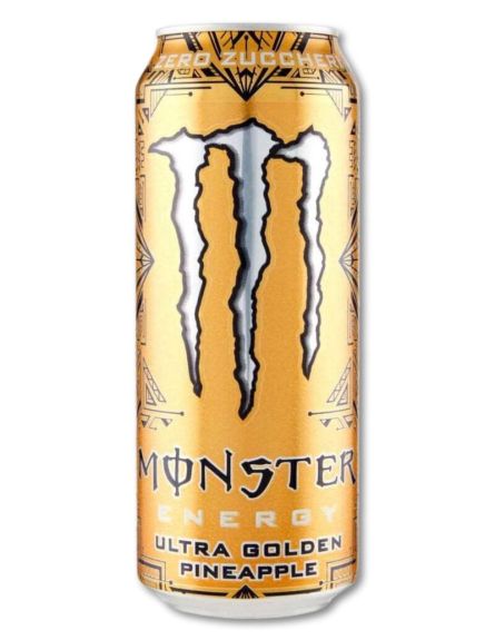 MONSTER ENERGY DRINK ULTRA GOLDEN PINEAPPLE (ΧΡΥΣΟ) 500ml*24/ L 9KB / PAL 72KB