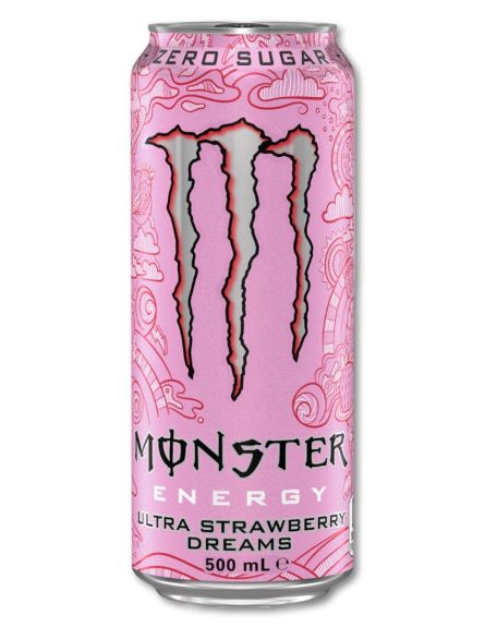 MONSTER ENERGY DRINK STRAWBERRY DREAM 500ml*24/ L 9KB / PAL 72KB