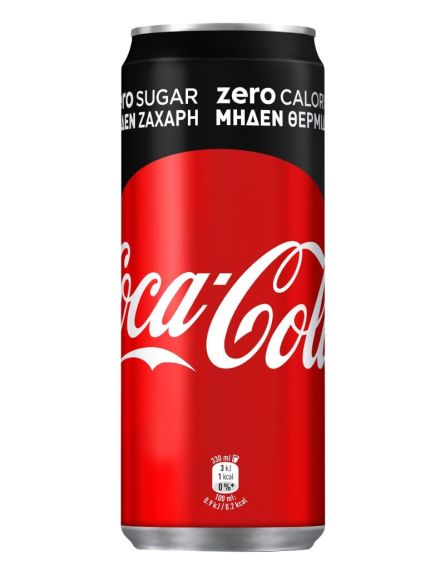 COCA COLA 3E ZERO 330ml*24ΤΕM/ΚΙΒ