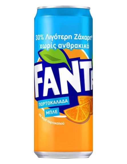 FANTA 3E ΠΟΡΤΟΚΑΛΑΔΑ ΜΠΛΕ 330ml*24 / L 11KB / PAL 110KB