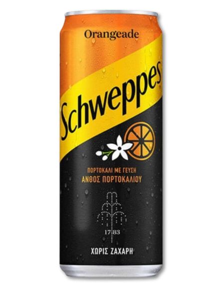 SCHWEPPES ORANGEADE 24*330ml/KB  L 11KB