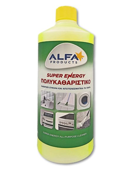 ALFA SUPER ENERGY ΚΑΘΑΡΙΣΤΙΚΟ 12*1L/ L 9KB