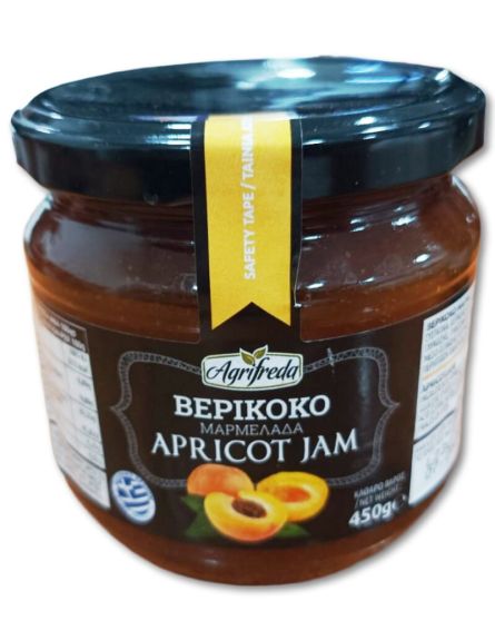 AGRIFREDA ΜΑΡΜΕΛΑΔΑ ΒΕΡΙΚΟΚΟ ΣΕ ΒΑΖΟ 450g*12ΤΕΜ/ΚΙΒ