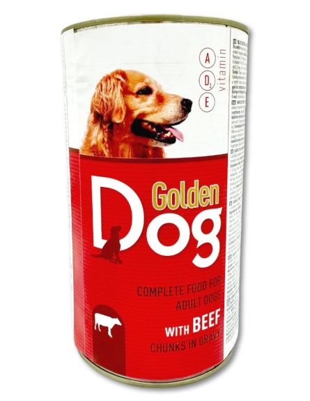 GOLDEN DOG ΜΟΣΧΑΡΙ 1240g*12/ L 7KB / PAL 56KB