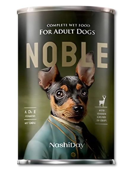 ΤΡΟΦΗ ΣΚΥΛΟΥ NOBLE ΚΥΝΗΓΙ 1240gr*12/ L 8KB / PAL 56KB