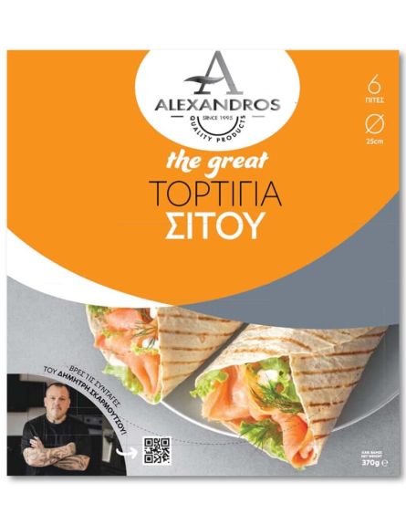 ΑΛΕΞΑΝΔΡΟΣ ΤΟΡΤΙΓΙΑ ΣΙΤΟΥ (25cm*6*)15 ΠΑΚ / L 6ΚΙΒ