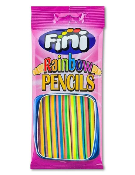 FINI ΖΕΛΕΔΑΚΙΑ ΚΑΛΩΔΙΑ ΕΞΑΧΡΩΜΑ RAINBOW 90gr*12 ΤΕΜ / DIS