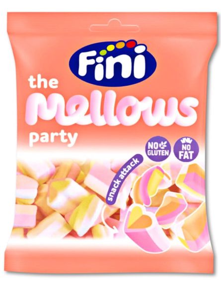 FINI ΜΑΡΣΜΕΛΟΟΥ PARTY MELLOWS 80gr*12 ΤΕΜ / DIS