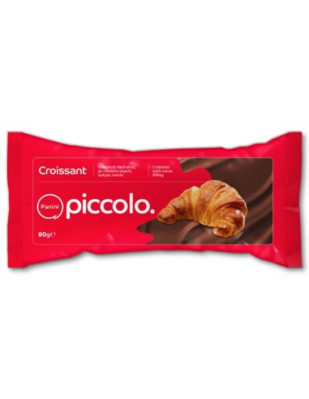 ΚΡΟΥΑΣΑΝ PANINI DOLCE PICCOLO ΜΕ ΓΕΜΙΣΗ ΠΡΑΛΙΝΑ ΦΟΥΝΤΟΥΚΙΟΥ 80gr*20ΤΕΜ/ΚΙΒ