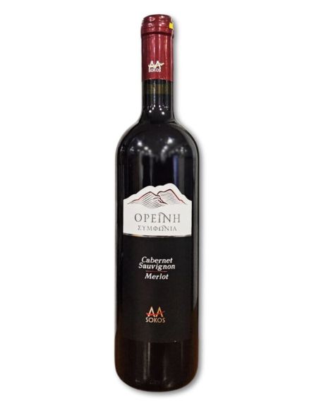 ΣΩΚΟΣ ΟΡΕΙΝΗ ΣΥΜΦΩΝΙΑ MERLOT ΕΡΥΘΡΟ 750ml*6 ΤΕΜ/ΚΙΒ