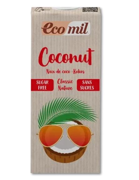 ECO MILL ΓΑΛΑ ΚΑΡΥΔΑΣ ΧΩΡΙΣ ΖΑΧΑΡΗ 1lt*6ΤΕΜ/ΚΙΒ
