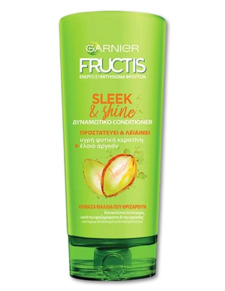 FRUCTIS CONDITIONER ΓΙΑ ΜΑΛΛΙΑ ΠΟΥ ΦΡΙΖΑΡΟΥΝ SLEEK&SHINE 200ml*12TEM/KB