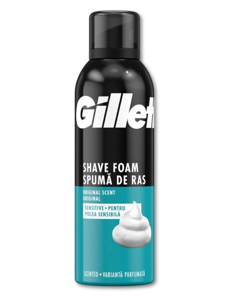 GILLETTE ΑΦΡΟΣ ΞΥΡΙΣΜΑΤΟΣ SENSITIVE 200ml*6TEM/KIB