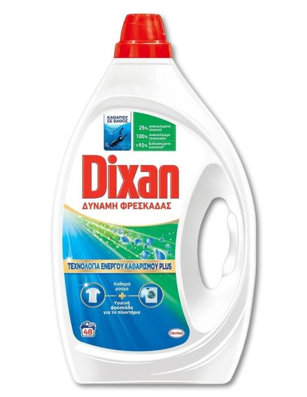 DIXAN GEL ΔΥΝΑΜΗ ΦΡΕΣΚΑΔΑΣ 48ΜΖ*4/ L 12KB / PAL 48KB