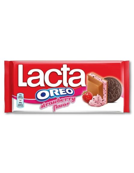 LACTA ΣΟΚΟΛΑΤΑ OREO ΦΡΑΟΥΛΑ 105gr*14 ΤΕΜ/DIS