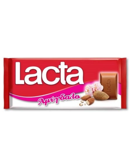 LACTA ΣΟΚΟΛΑΤΑ ΜΕ ΑΜΥΓΔΑΛΟ 85gr*14 ΤΕΜ/DIS