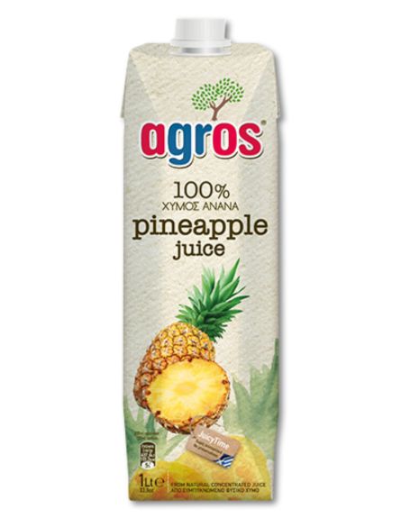 AGROS ΧΥΜΟΣ ΑΝΑΝΑΣ Φ.Χ. (100%) 1LT*12/ L 13KB / 78KB