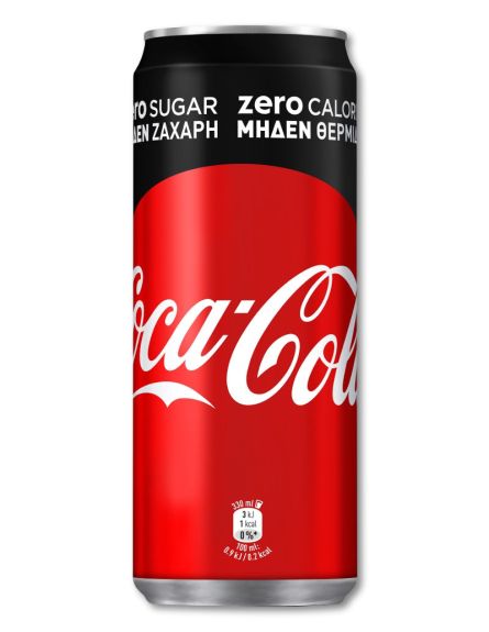 COCA COLA ZERO ΚΥΠΡΟΥ.ΚΙΒ 3*(8*330ml)/ L 11KB / PAL 110ΚΒ