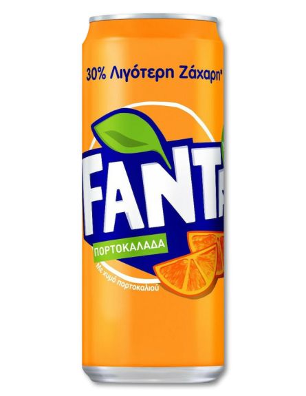 FANTA 3Ε ΠΟΡΤΟΚΑΛΑΔΑ KIB ΚΟΚΚΙΝΗ ΚΟΥΤΙ 330ml*24 / L 11KB / PAL 110KB