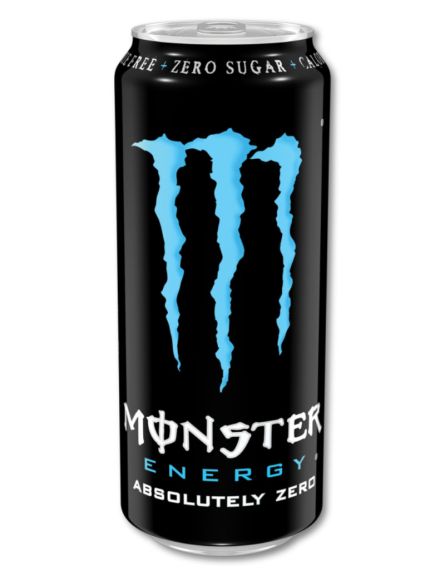 MONSTER ENERGY DRINK ABSOLUTELY ZERO (ΜΑΥΡΟ-ΜΠΛΕ) 500ml*24/ L 9KB / PAL 63KB