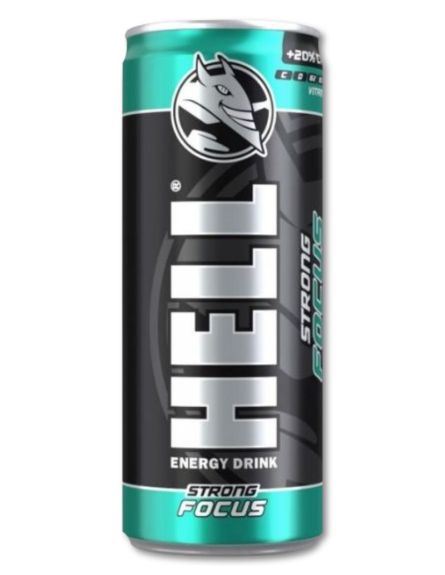 HELL ENERGY DRINK FOCUS ΕΛΛ 250ml*24/ L 12KB / PAL 120KB