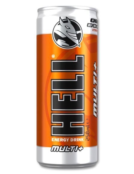 HELL ENERGY DRINK MULTIVITAMIN ΕΛΛ 250ml*24/ L 12KB / PAL  120ΚΙΒ