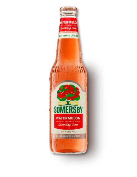 SOMERSBY WATERMELON CIDER 330ml (10+2Δ) OW 4.5% ALC *12 / L 21KB / PAL 126KB