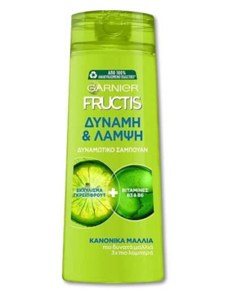 FRUCTIS ΣΑΜΠΟΥΑΝ ΔΥΝΑΜΗ ΚΑΙ ΛΑΜΨΗ 400ml*12/ L 21KB / PAL 126KB