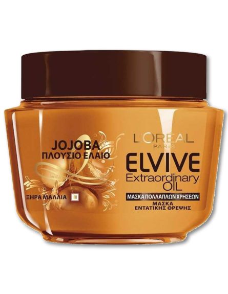 ELVIVE ΜΑΣΚΑ EXTRAORDINARY OIL JOJOBA 300ml*6ΤΕΜ/ΚΒ