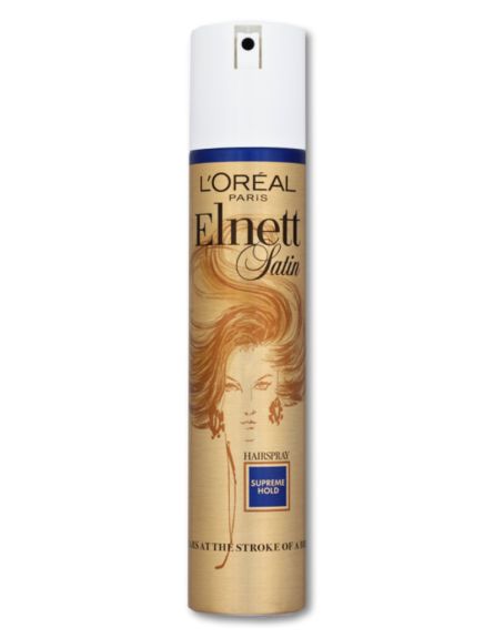 ELNETT ΛΑΚ SATIN SPRAY EXTRA STRONG 200ml*6