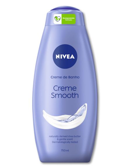 NIVEA ΑΦΡΟΛΟΥΤΡΟ CREME SMOOTH 750ml*12/ΚΙΒ