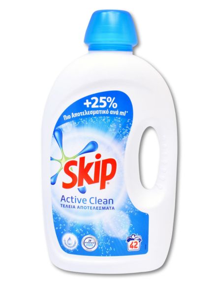 SKIP ΥΓΡΟ ACTIVE CLEAN (42ΜΖ)*3/ L 16KB / PAL 64KB