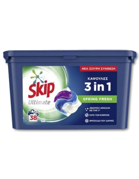 SKIP PODS 3 ΣΕ 1 SPRING FRESH 3*38 ΕΛΛ