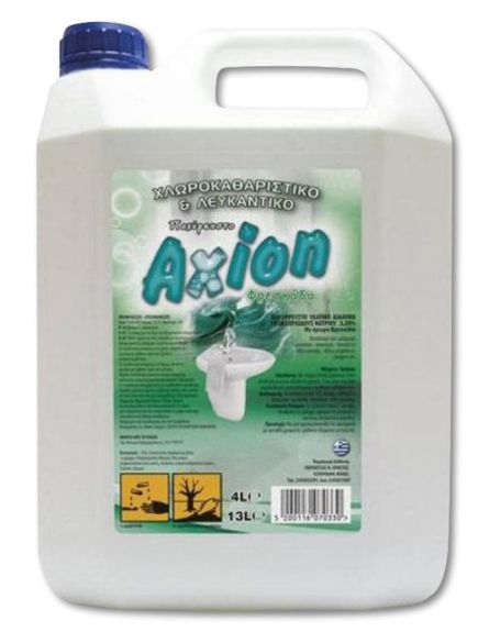 AXION ΠΑΧΥΡΕΥΣΤΗ ΧΛΩΡΙΝΗ ΦΡΕΣΚΑΔΑ 4lt*4TEM/KB