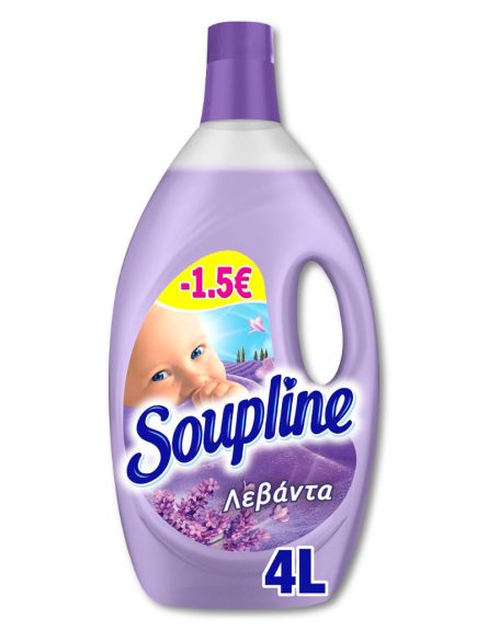 SOUPLINE ΜΑΛΑΚΤΙΚΟ ΛΕΒΑΝΤΑ 4LT (-1,5)*4/ L 10KB / PAL 40KB