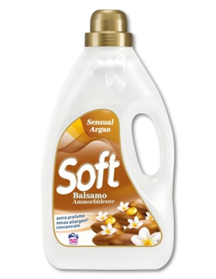 SOFT ΜΑΛΑΚΤΙΚΟ ΡΟΥΧΩΝ ΜΕ ΕΛΑΙΟ ARGAN 50ΜΖ 3LT*6/ L 16KB / PAL 64KB