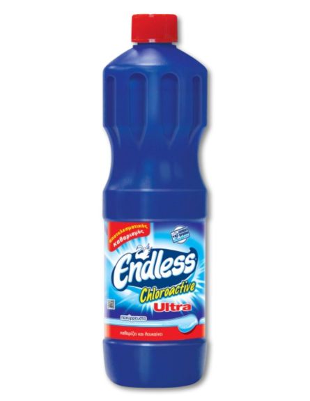 ENDLESS ΧΛΩΡΙΝΗ ΜΠΛΕ ULTRA 1250ml*12/ L 10KB / PAL 40KB