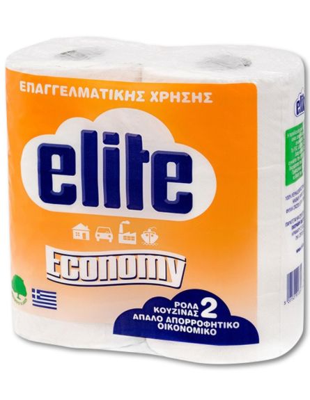 ELITE ΧΑΡΤΙ ΚΟΥΖΙΝΑΣ ECONOMY 2Φ (ΠΚ 2ΤΜΧ) 430gr*12/L 3ΚΒ/ PAL 30ΚΒ