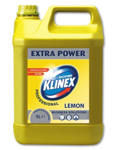 KLINEX ΧΛΩΡΙΝΗ ULTRA EX.POWER ΛΕΜΟΝΙ 5lt*2/ L 16KB / PAL 80KB