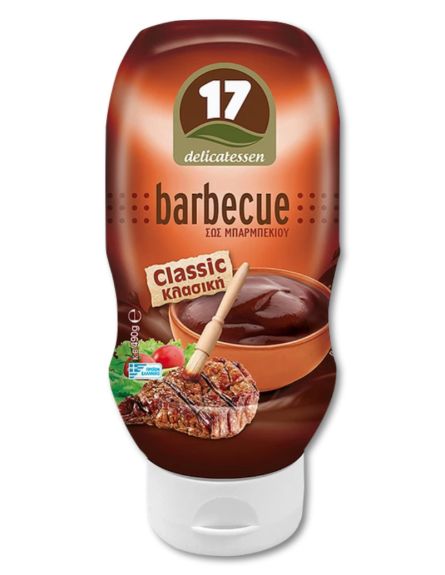 17 BBQ SAUCE 490gr *12ΤEM/KIB