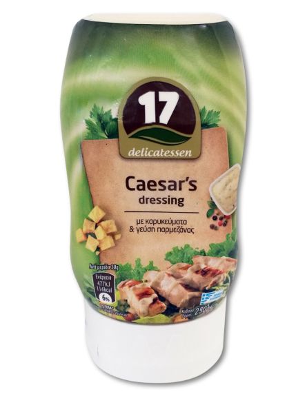 17 CAESAR΄S DRESSING 250gr* 12ΤEM/KB