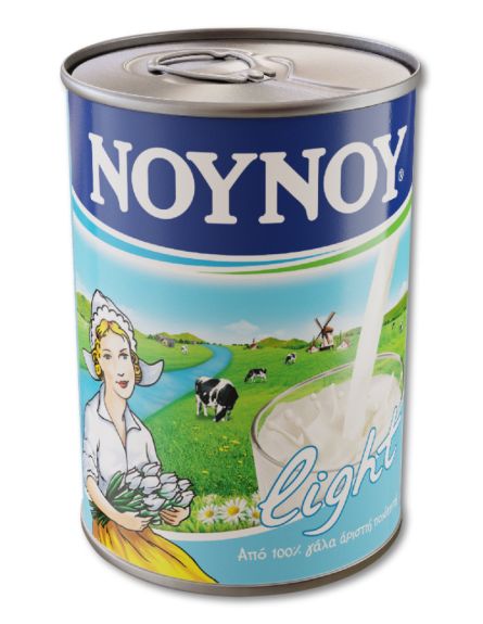 ΝΟΥΝΟΥ ΓΑΛΑ ΕΒΑΠΟΡΕ LIGHT 400g*48/ L 6KB / PAL 42ΚΒ