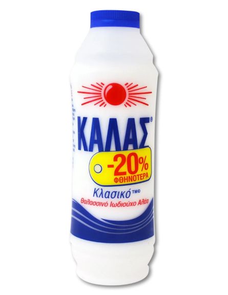 ΚΑΛΑΣ ΑΛΑΤΙ -20%ΦΘΗΝ. (PET) 400g*30/ L 8KB / PAL 64KB