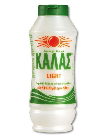 ΚΑΛΑΣ ΑΛΑΤΙ LIGHT (PET) 375g*30ΤΕΜ/ L 8ΚΒ / PAL 40ΚΒ