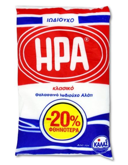 ΗΡΑ ΑΛΑΤΙ ΨΙΛΟ (-20%) 500g*24/ L 10KB / PAL 80KB