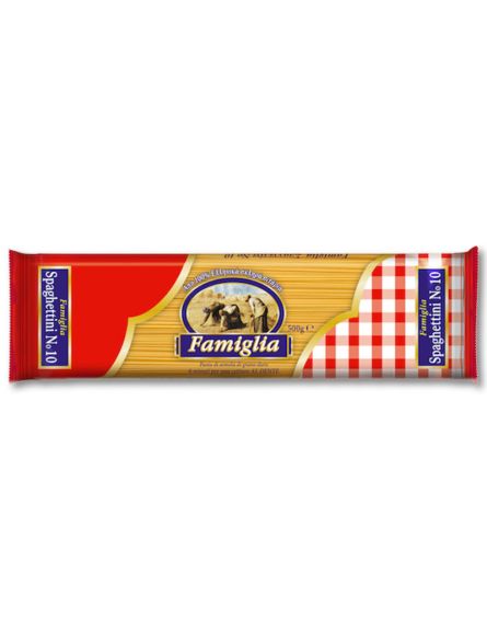 FAMIGLIA ΣΠΑΓΓΕΤΙΝΗ Νο10 500gr*24/ L 18KB / PAL 90KB