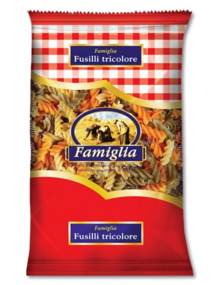 FAMIGLIA ΒΙΔΕΣ ΤΡΙΧΡΩΜΕΣ 500gr*24/ L 7KB / PAL 35KB